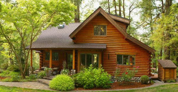 Cost of Log Home Exterior Cleaning in Katy