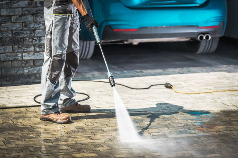 Power Washing on Driveways